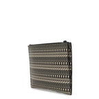 Saint Laurent Paris Clutch Skull Print Tablet Case Black — view 2
