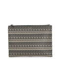 Saint Laurent Paris Clutch Skull Print Tablet Case Black