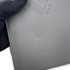 Dior Clutch Leather Gray — view 6