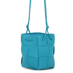 Bottega Veneta Shoulder Bag Intrecciato Mini Cassette Bucket Lambskin — view 2
