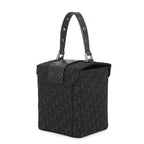 Dior Handbag Oblique Classic Chic Vanity Bag Canvas Trotter Black — view 2