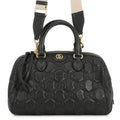 Gucci GG Matelasse Leather 2-Way Shoulder Bag Black
