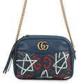Gucci Shoulder Bag GG Marmont Ghost Quilted