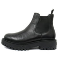 Prada Leather Chelsea Boots Shoes Side Gore 5.5 Black