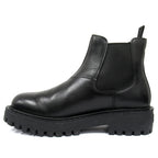 Prada Leather Chelsea Boots Shoes Side Gore 5.5 Black — view 2