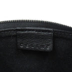 Celine Macadam Pattern Pouch Case Canvas Vintage Black — view 6