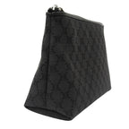 Celine Macadam Pattern Pouch Case Canvas Vintage Black — view 3