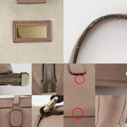 Gucci Soho GG Tassel Calf Pink Tote — view 9