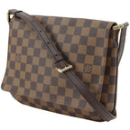 Louis Vuitton Musette Tango Short Damier Canvas Brown Shoulder Bag — view 2