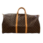 Louis Vuitton Keepall 60 Bandouliere Boston Bag Monogram Canvas — view 2