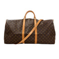 Louis Vuitton Keepall 60 Bandouliere Boston Bag Monogram Canvas