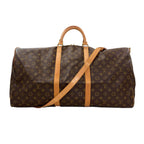 Louis Vuitton Keepall 60 Bandouliere Boston Bag Monogram Canvas