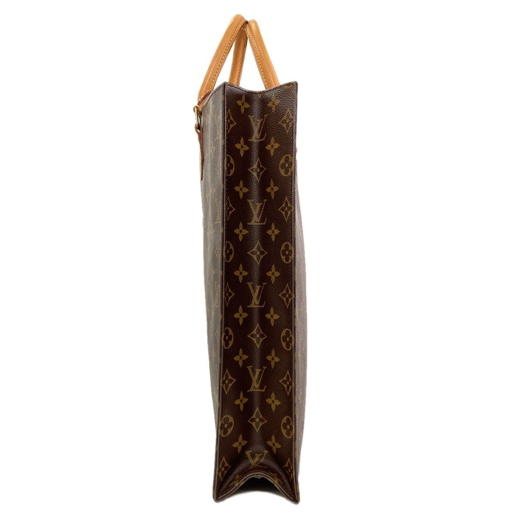 Louis Vuitton Sac Plat Tote Monogram Canvas — view 3