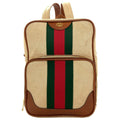Gucci Sherry Line Backpack Canvas
