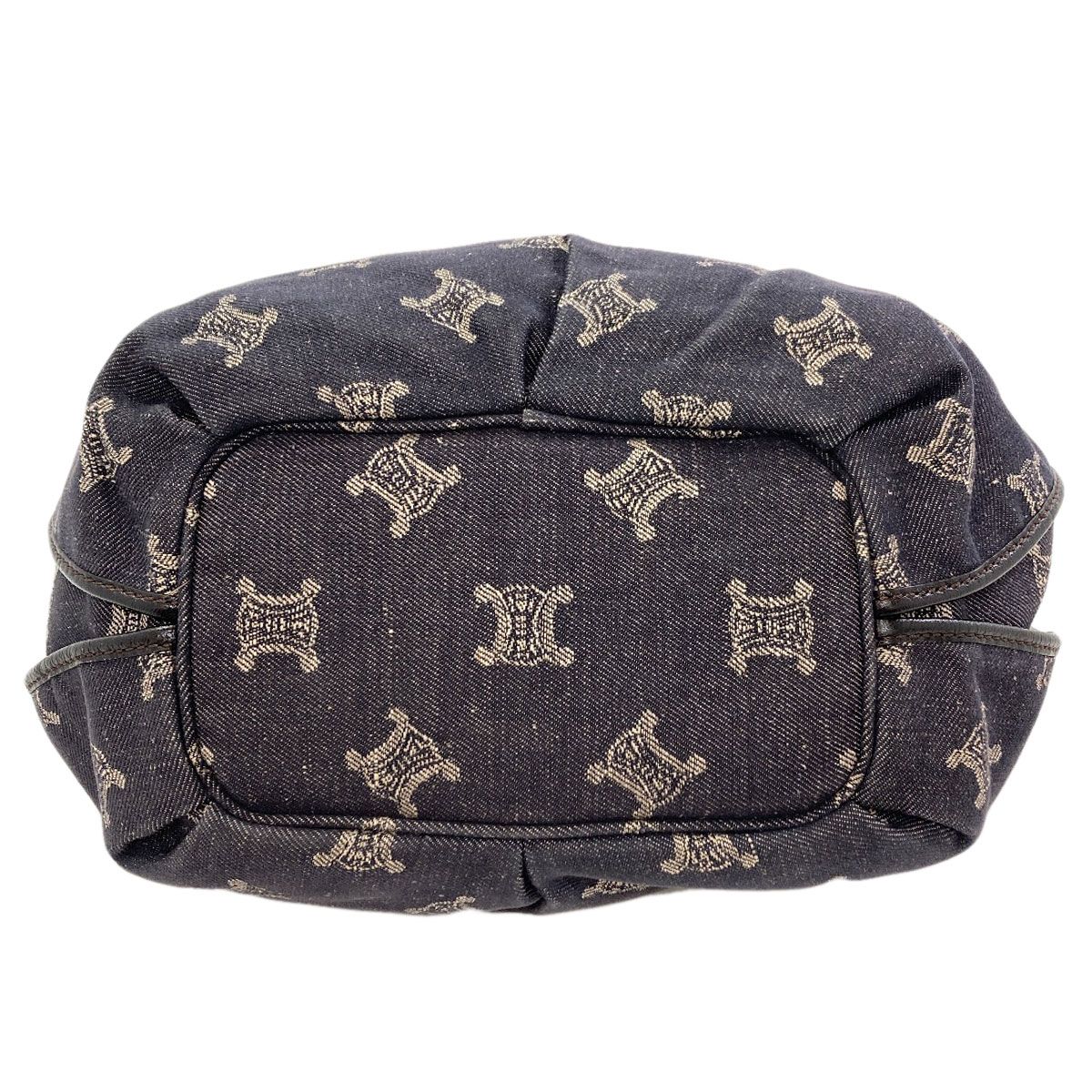 Celine Macadam Handbag Denim — view 4