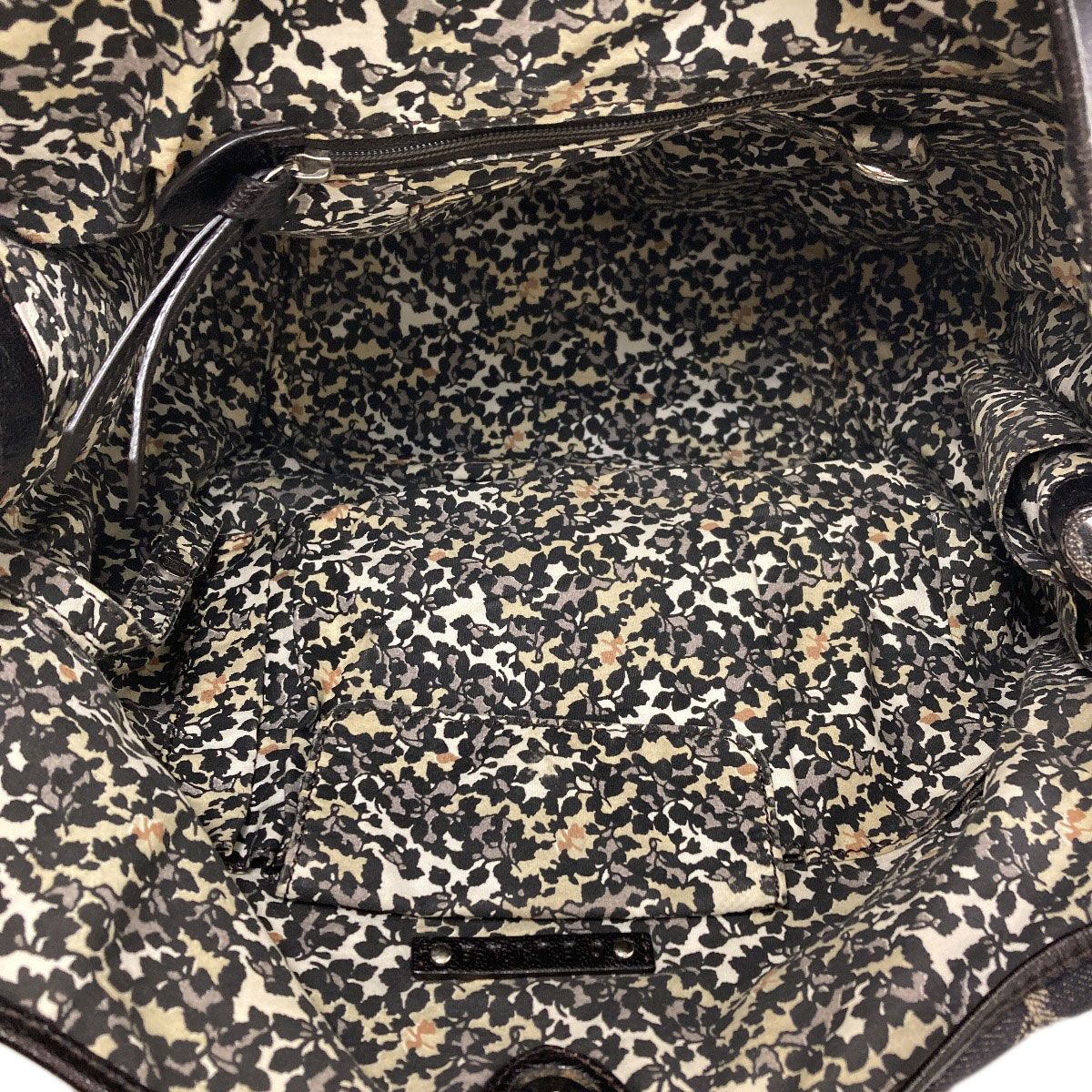 Celine Macadam Handbag Denim — view 5