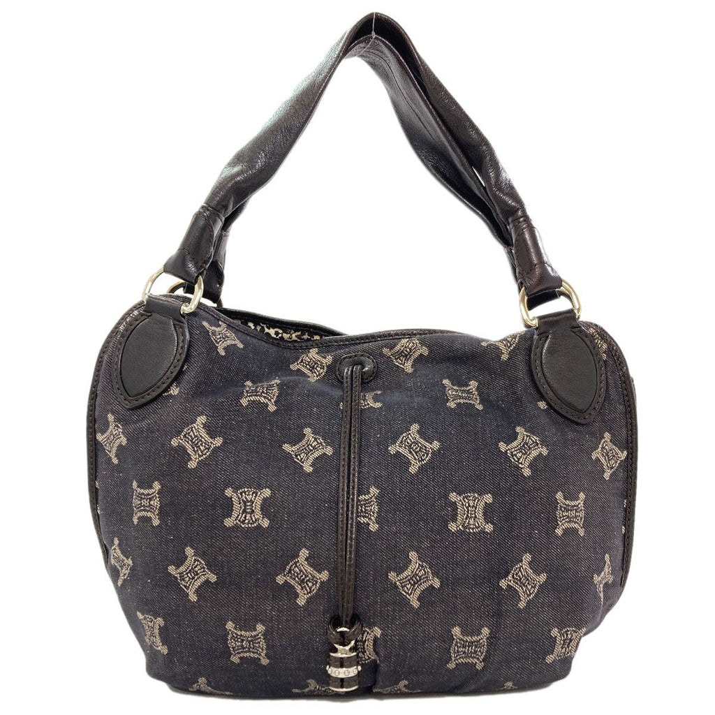 Celine Macadam Handbag Denim