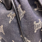 Celine Macadam Handbag Denim — view 9