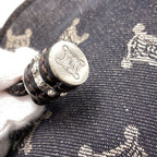 Celine Macadam Handbag Denim — view 8