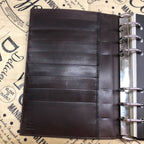 Gucci Notebook Agenda 6 Leather Brown Note Cover Schedule Business — view 8