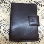 Gucci Notebook Agenda 6 Leather Brown Note Cover Schedule Business — view 2
