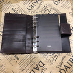 Gucci Notebook Agenda 6 Leather Brown Note Cover Schedule Business — view 5