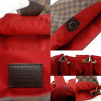 Louis Vuitton Gray Souffle PM Damier Canvas Brown Shoulder Bag — view 8