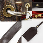 Louis Vuitton Gray Souffle PM Damier Canvas Brown Shoulder Bag — view 9