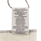 Hermes Molle Cashmere Scarf Shawl Gray Yvoire — view 9