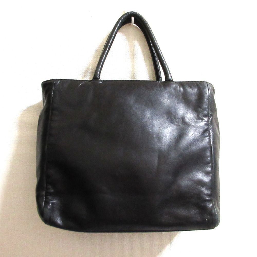 Prada Nappa Leather Tote Black — view 2