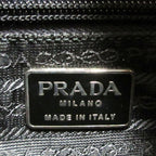 Prada Nappa Leather Tote Black — view 9