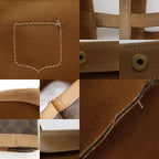 Celine Vintage Macadam Pattern Brown Tote — view 9