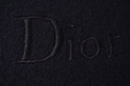 Dior Scarf Vintage Winter Wool Black — view 2