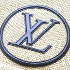 Louis Vuitton Saint Jacques Knit Raffia Noir Beige Tote — view 6