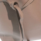 Celine Cabas Phantom Tote Gray Brown Leather Gold — view 6