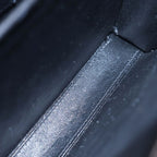 Saint Laurent Yves Cassandra Leather Mini Shoulder Bag Gray — view 4