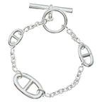 Hermes Farandole Bracelet ST Silver Chain — view 2