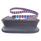 Hermes Evelyne TPM Amazon Shoulder Bag Taurillon Clemence Silver Black — view 5