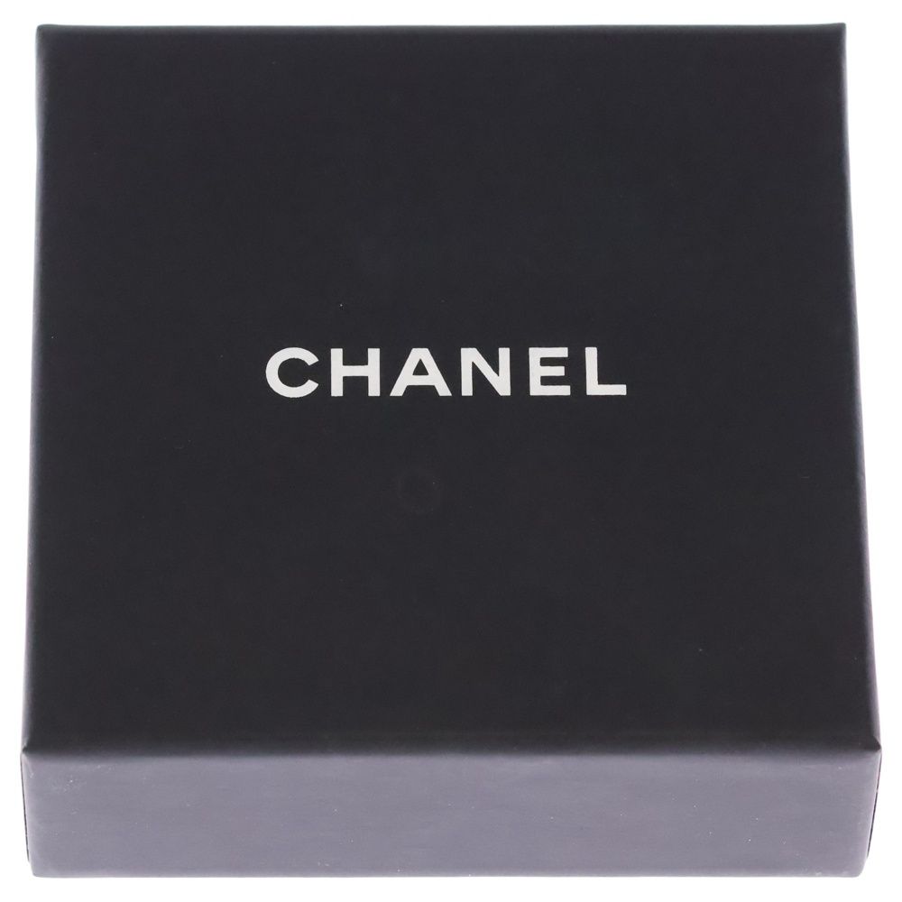 Chanel CC Star Rhinestone CC Logo Earrings Gold — view 6