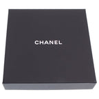 Chanel Heart Rhinestone Logo Necklace Gold — view 6