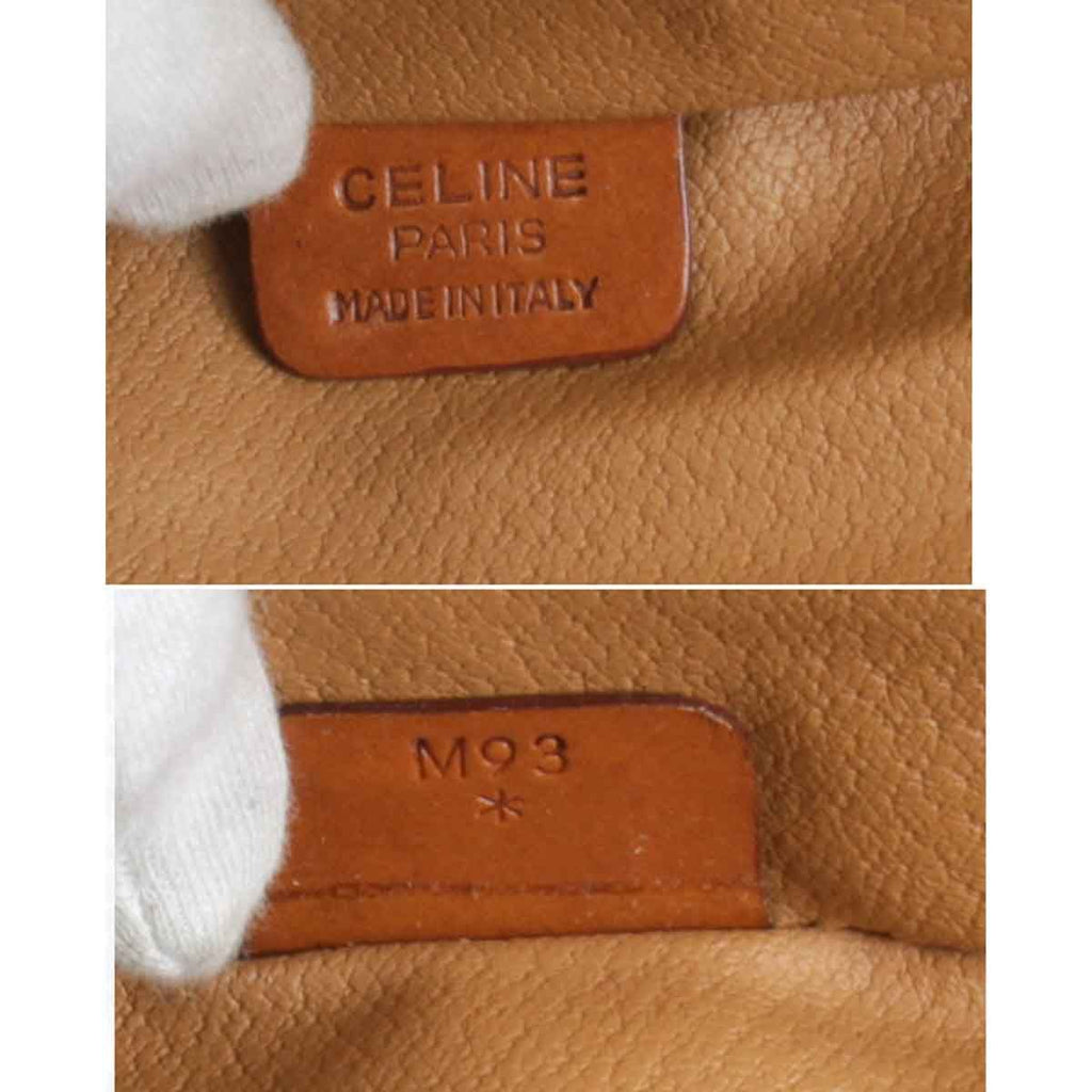Celine Handbag Leather Brown — view 9