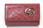 Gucci Key Case Key Holder 6 Row Bree Heart