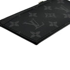 Louis Vuitton LV Coin Card Holder IC Taiga Leather Monogram Eclipse Canvas Case — view 9