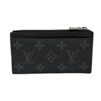 Louis Vuitton LV Coin Card Holder IC Taiga Leather Monogram Eclipse Canvas Case — view 2