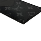 Louis Vuitton LV Coin Card Holder IC Taiga Leather Monogram Eclipse Canvas Case — view 5