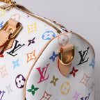 Louis Vuitton Speedy TM Takashi Murakami Bandouliere 25 Handbag Monogram — view 5