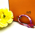Hermes Bracelet Silk Pink Azap