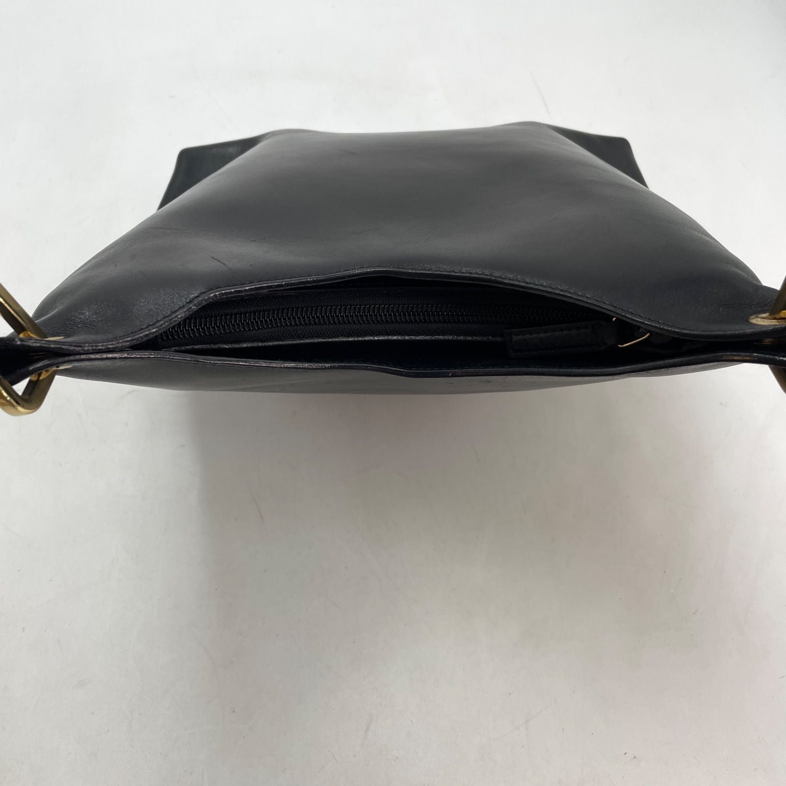 Gucci Handbag Shoulder Bamboo Leather Black Business — view 9