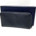 Prada Round Wallet Saffiano Black