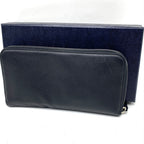 Prada Round Wallet Saffiano Black